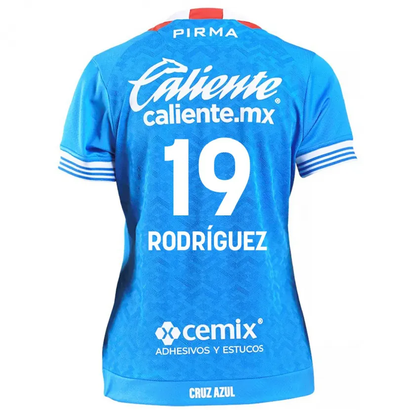 Danxen Herren Carlos Rodríguez #19 Himmelblau Heimtrikot Trikot 2024/25 T-Shirt Schweiz