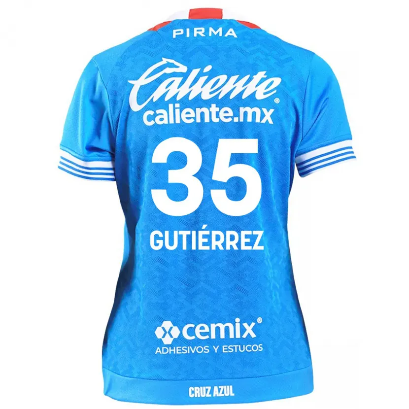 Danxen Herren Luis Gutiérrez #35 Himmelblau Heimtrikot Trikot 2024/25 T-Shirt Schweiz