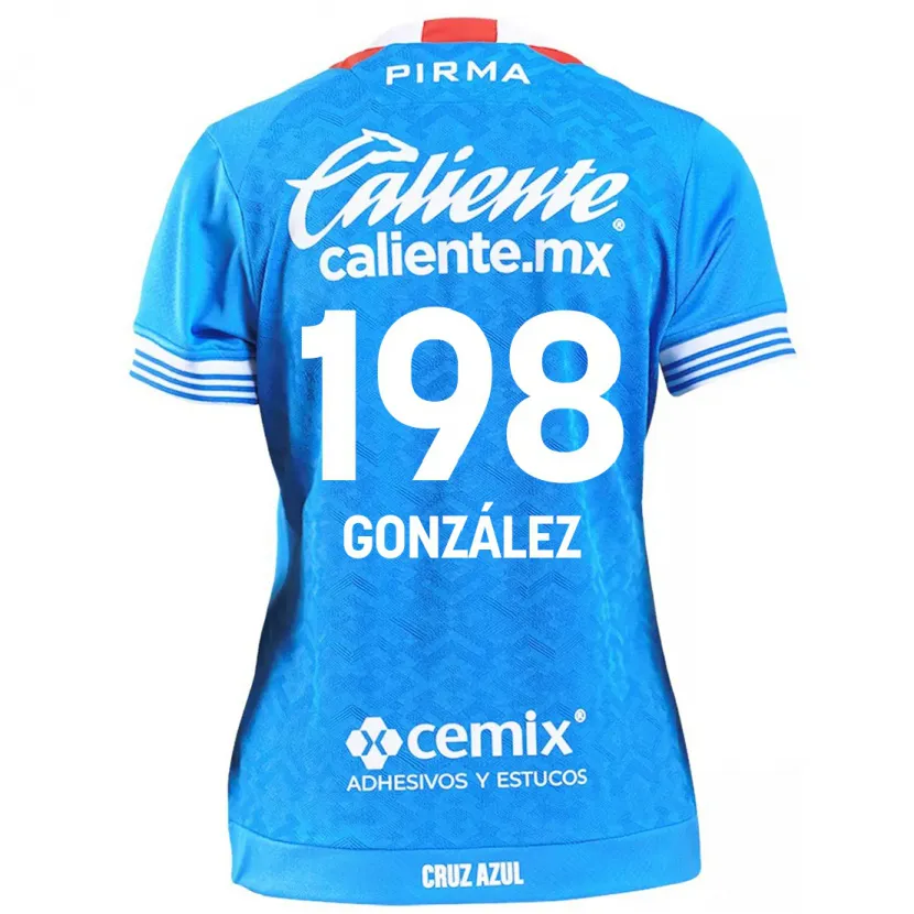 Danxen Herren Kenneth González #198 Himmelblau Heimtrikot Trikot 2024/25 T-Shirt Schweiz