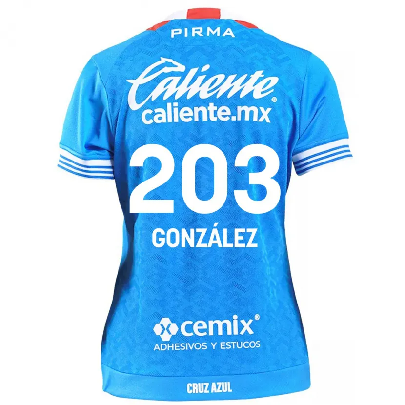 Danxen Herren Rogelio González #203 Himmelblau Heimtrikot Trikot 2024/25 T-Shirt Schweiz