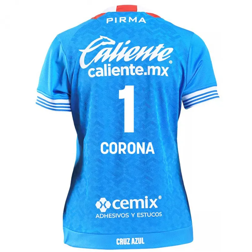 Danxen Herren Jose De Jesus Corona #1 Himmelblau Heimtrikot Trikot 2024/25 T-Shirt Schweiz