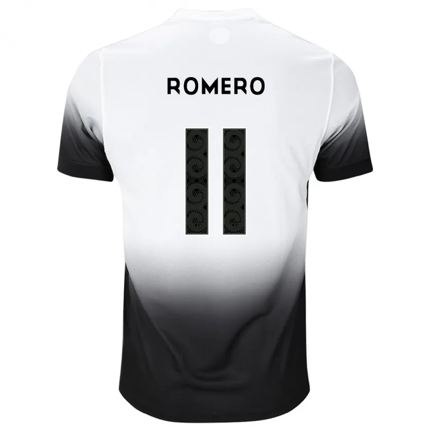 Danxen Herren Ángel Romero #11 Weiß Schwarz Heimtrikot Trikot 2024/25 T-Shirt Schweiz