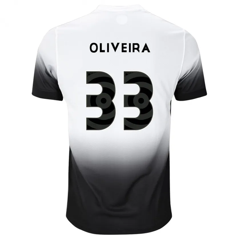 Danxen Herren Ruan Oliveira #33 Weiß Schwarz Heimtrikot Trikot 2024/25 T-Shirt Schweiz