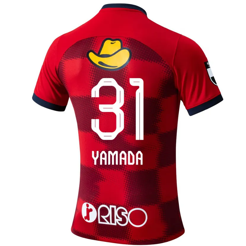 Danxen Herren Taiki Yamada #31 Rot Blau Weiß Heimtrikot Trikot 2024/25 T-Shirt Schweiz