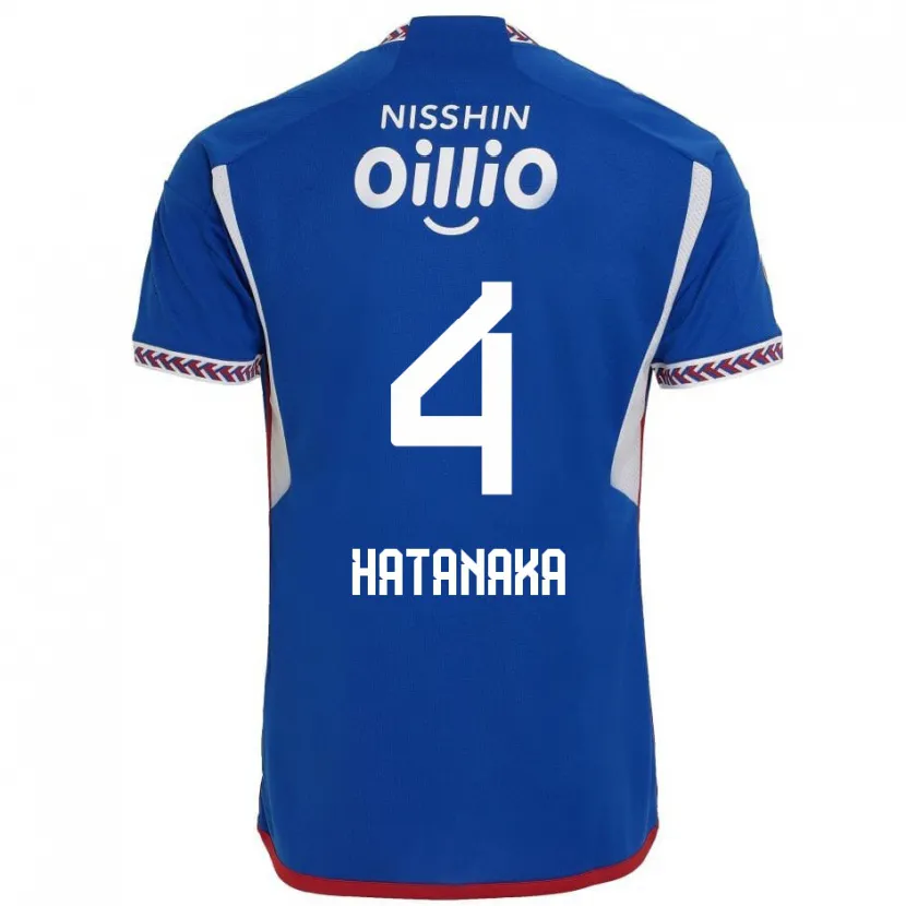 Danxen Herren Shinnosuke Hatanaka #4 Blau Weiß Rot Heimtrikot Trikot 2024/25 T-Shirt Schweiz