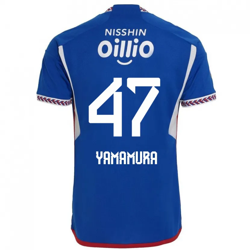 Danxen Herren Kazuya Yamamura #47 Blau Weiß Rot Heimtrikot Trikot 2024/25 T-Shirt Schweiz