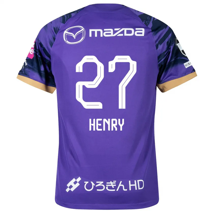 Danxen Herren Osamu Henry Iyoha #27 Lila Weiß Heimtrikot Trikot 2024/25 T-Shirt Schweiz