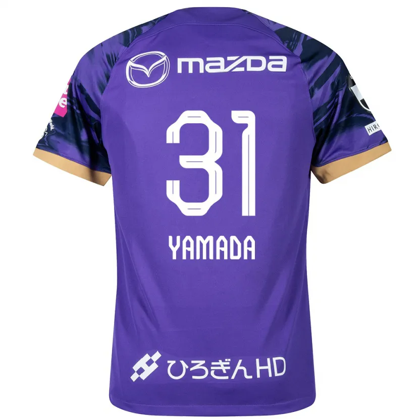 Danxen Herren Manato Yamada #31 Lila Weiß Heimtrikot Trikot 2024/25 T-Shirt Schweiz