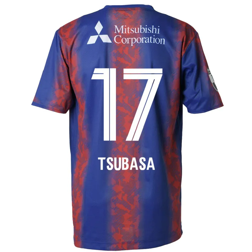 Danxen Herren Tsubasa Terayama #17 Blau Rot Heimtrikot Trikot 2024/25 T-Shirt Schweiz