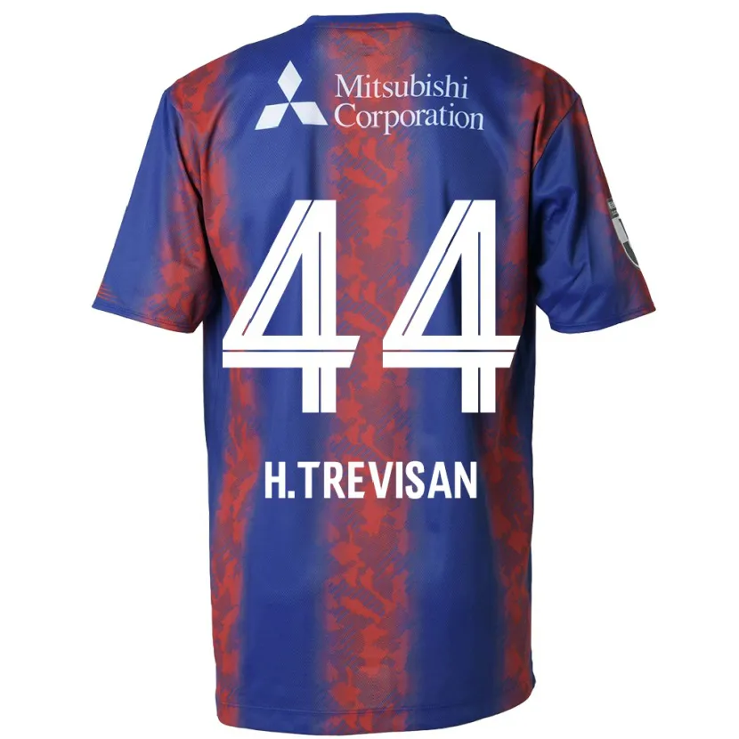 Danxen Herren Henrique Trevisan #44 Blau Rot Heimtrikot Trikot 2024/25 T-Shirt Schweiz