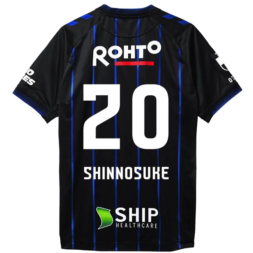 Danxen Herren Shinnosuke Nakatani #20 Schwarz Blau Heimtrikot Trikot 2024/25 T-Shirt Schweiz