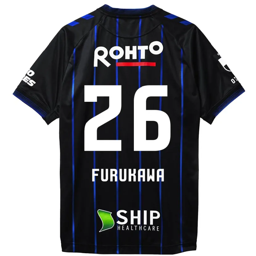 Danxen Herren Kanta Furukawa #26 Schwarz Blau Heimtrikot Trikot 2024/25 T-Shirt Schweiz