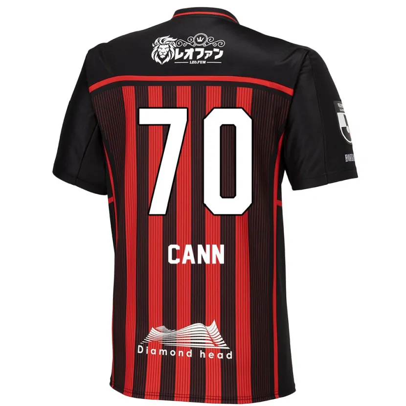 Danxen Herren Francis Cann #70 Rot Schwarz Heimtrikot Trikot 2024/25 T-Shirt Schweiz