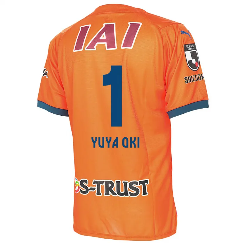 Danxen Herren Yuya Oki #1 Orange Blau Heimtrikot Trikot 2024/25 T-Shirt Schweiz