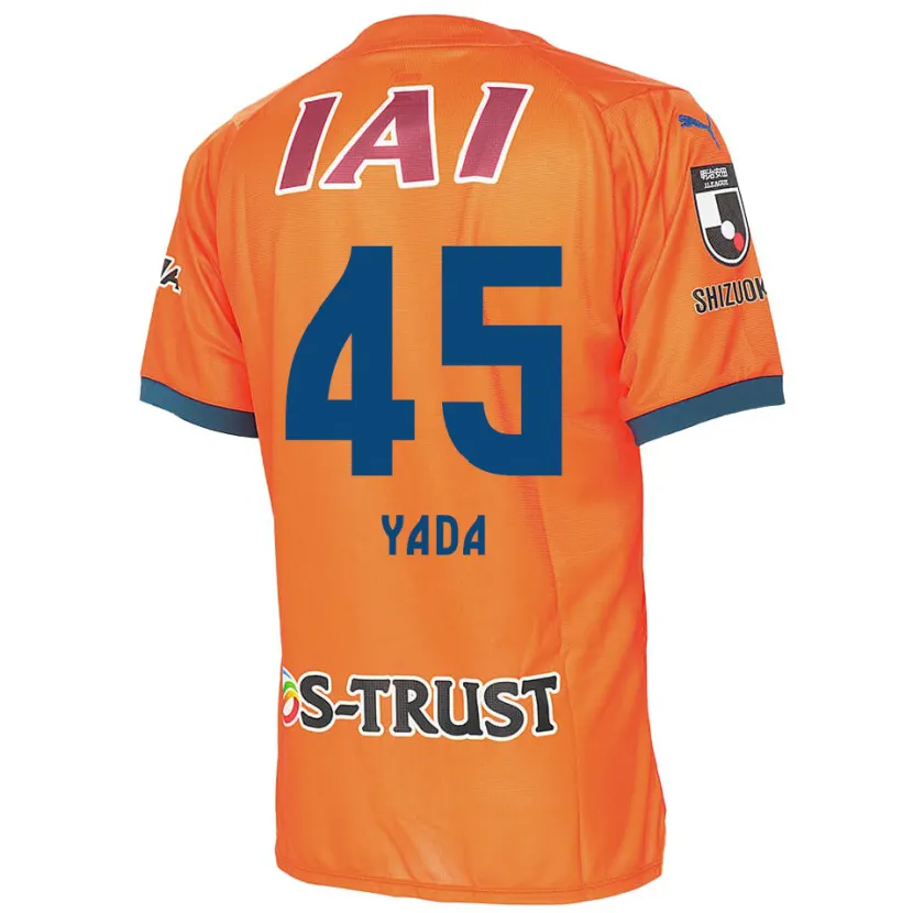 Danxen Herren Ryunosuke Yada #45 Orange Blau Heimtrikot Trikot 2024/25 T-Shirt Schweiz