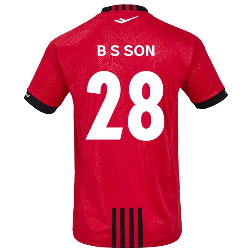 Danxen Herren Seung-Beom Son #28 Rot Schwarz Heimtrikot Trikot 2024/25 T-Shirt Schweiz