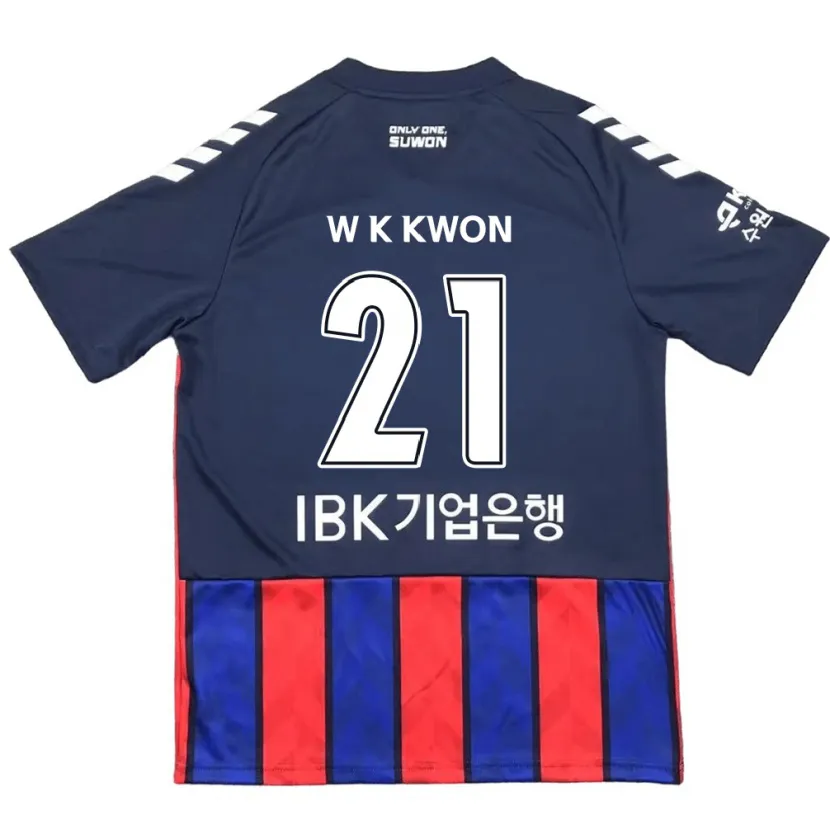 Danxen Herren Kyung-Won Kwon #21 Blau Rot Heimtrikot Trikot 2024/25 T-Shirt Schweiz