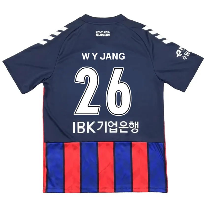 Danxen Herren Young-Woo Jang #26 Blau Rot Heimtrikot Trikot 2024/25 T-Shirt Schweiz