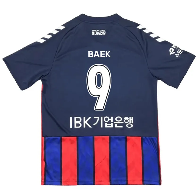 Danxen Herren Kyeong Baek #9 Blau Rot Heimtrikot Trikot 2024/25 T-Shirt Schweiz