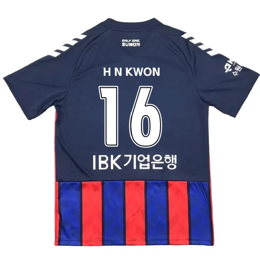 Danxen Herren Nam-Hoon Kwon #16 Blau Rot Heimtrikot Trikot 2024/25 T-Shirt Schweiz