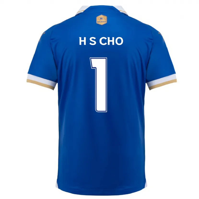 Danxen Herren Sung-Hoon Cho #1 Blau Weiss Heimtrikot Trikot 2024/25 T-Shirt Schweiz