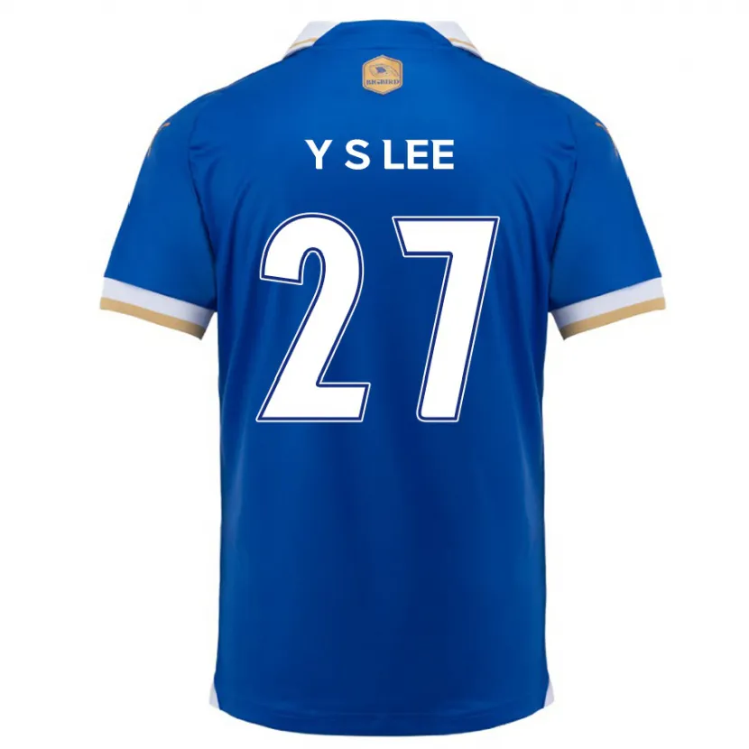 Danxen Herren Shi-Yeong Lee #27 Blau Weiss Heimtrikot Trikot 2024/25 T-Shirt Schweiz