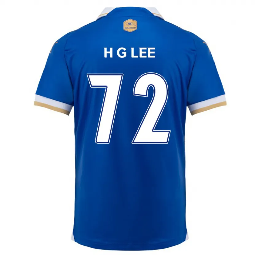 Danxen Herren Geon-Hee Lee #72 Blau Weiss Heimtrikot Trikot 2024/25 T-Shirt Schweiz