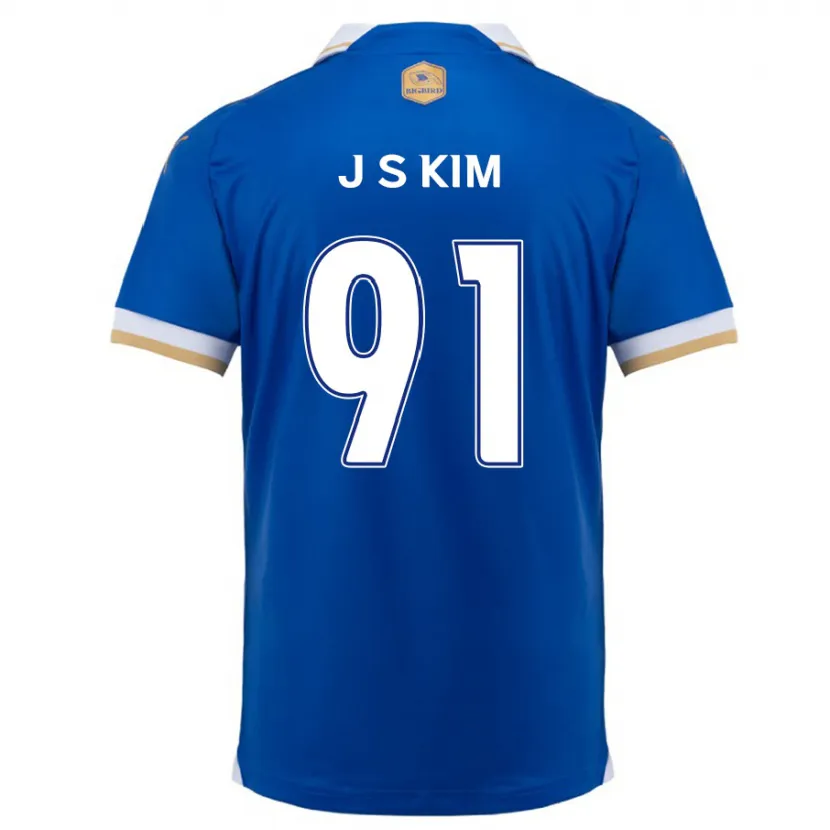 Danxen Herren Seong-Ju Kim #91 Blau Weiss Heimtrikot Trikot 2024/25 T-Shirt Schweiz