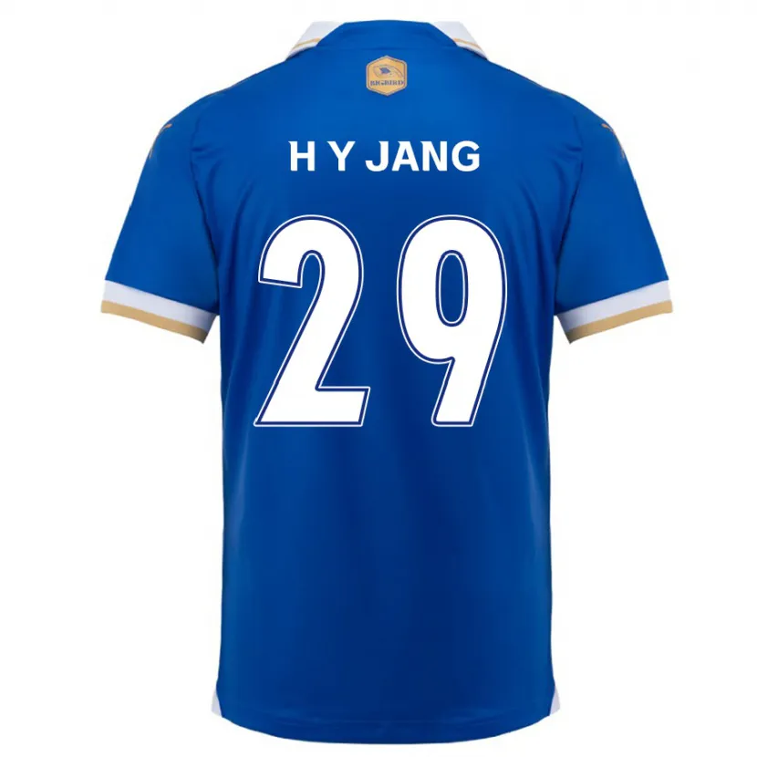 Danxen Herren Yo-Han Jang #29 Blau Weiss Heimtrikot Trikot 2024/25 T-Shirt Schweiz