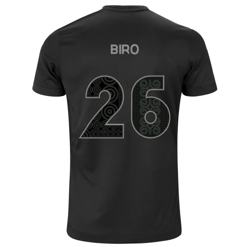 Danxen Herren Biro #26 Schwarz Auswärtstrikot Trikot 2024/25 T-Shirt Schweiz