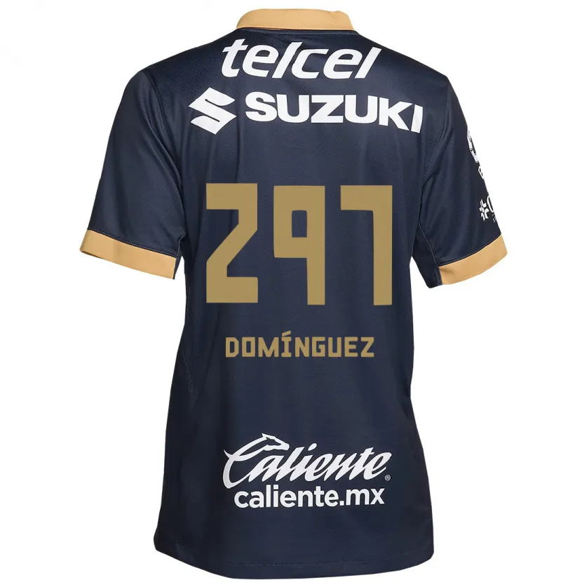 Danxen Herren Julio Domínguez #297 Obsidian Gold Weiß Auswärtstrikot Trikot 2024/25 T-Shirt Schweiz