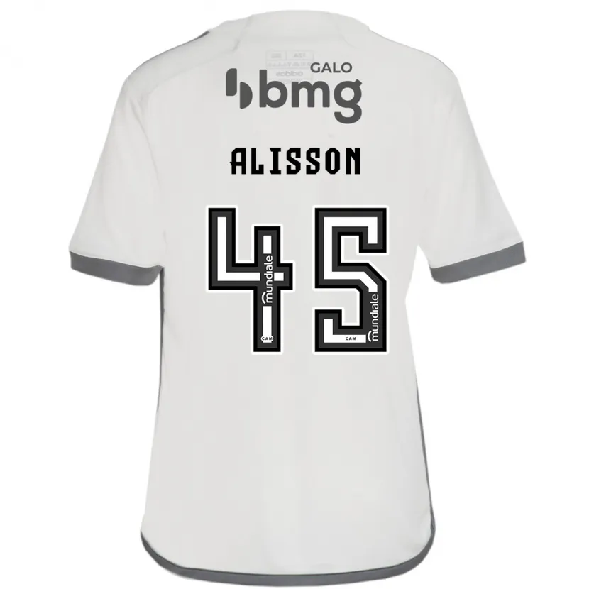 Danxen Herren Alisson #45 Cremefarben Auswärtstrikot Trikot 2024/25 T-Shirt Schweiz