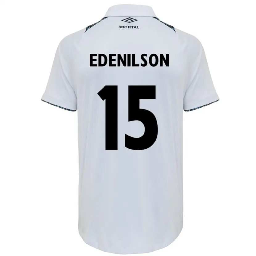 Danxen Herren Edenilson #15 Weiß Blau Auswärtstrikot Trikot 2024/25 T-Shirt Schweiz