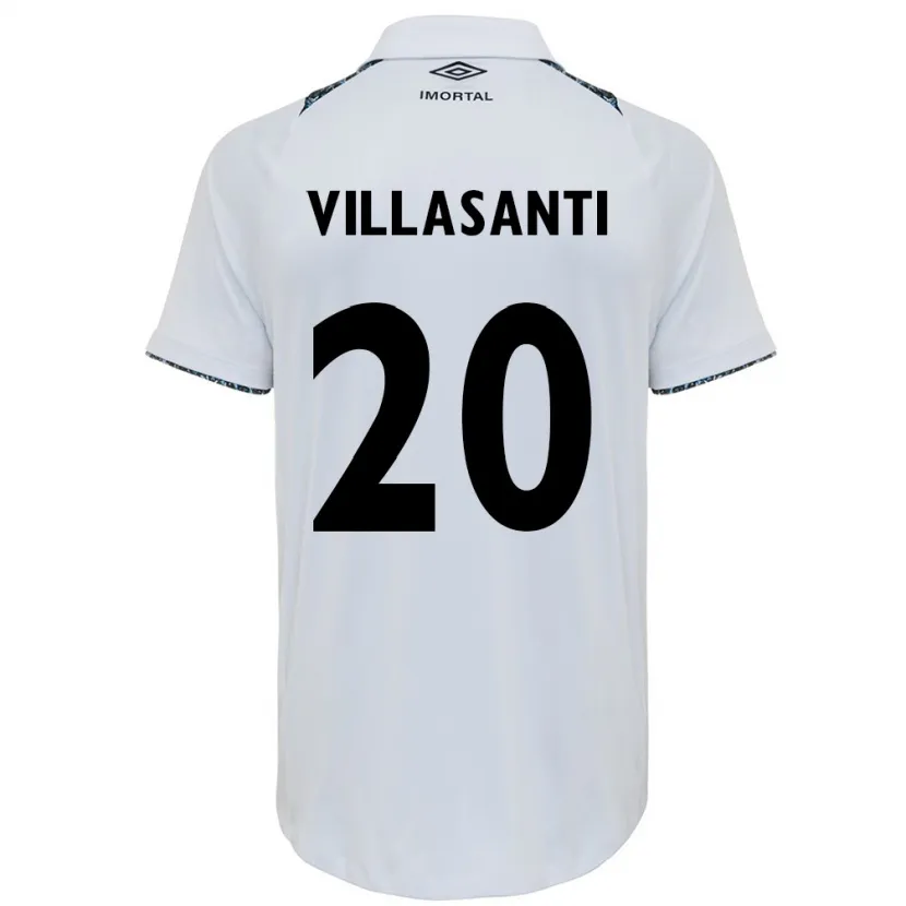 Danxen Herren Mathías Villasanti #20 Weiß Blau Auswärtstrikot Trikot 2024/25 T-Shirt Schweiz