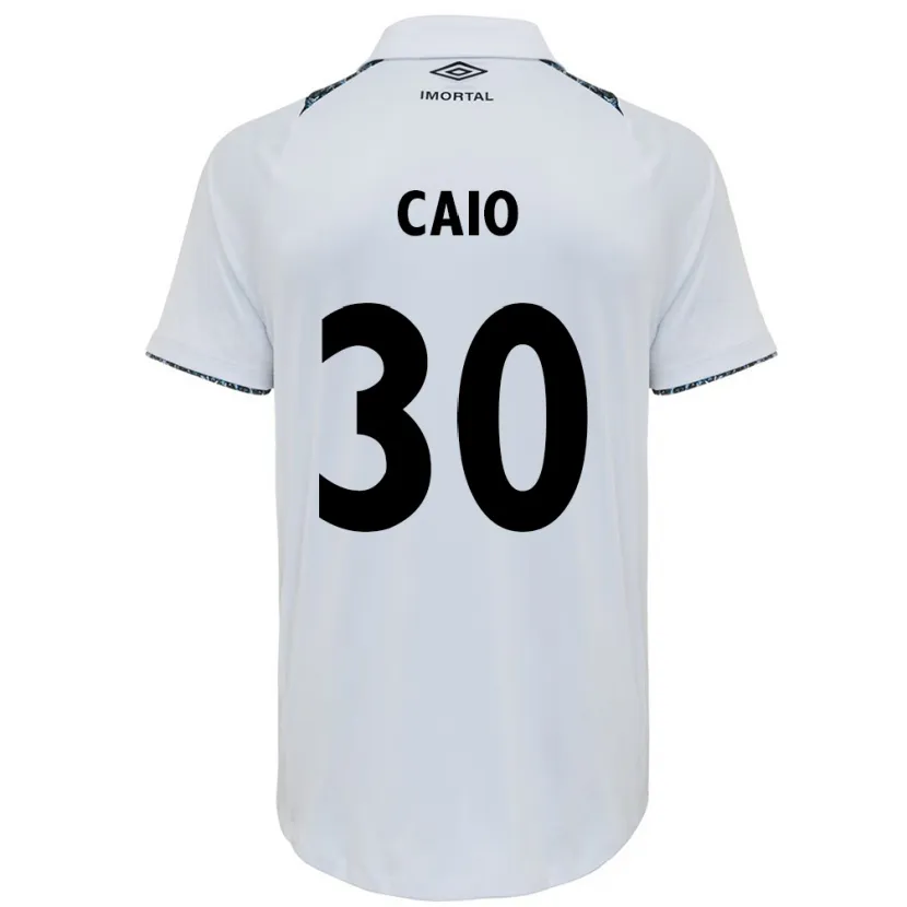 Danxen Herren Rodrigo Caio #30 Weiß Blau Auswärtstrikot Trikot 2024/25 T-Shirt Schweiz