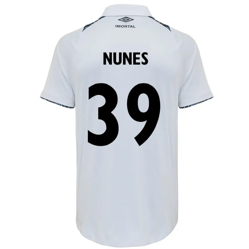 Danxen Herren Gustavo Nunes #39 Weiß Blau Auswärtstrikot Trikot 2024/25 T-Shirt Schweiz