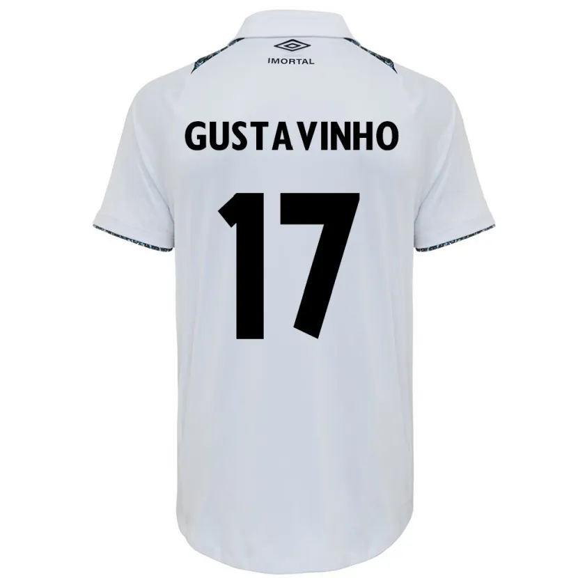 Danxen Herren Gustavinho #17 Weiß Blau Auswärtstrikot Trikot 2024/25 T-Shirt Schweiz