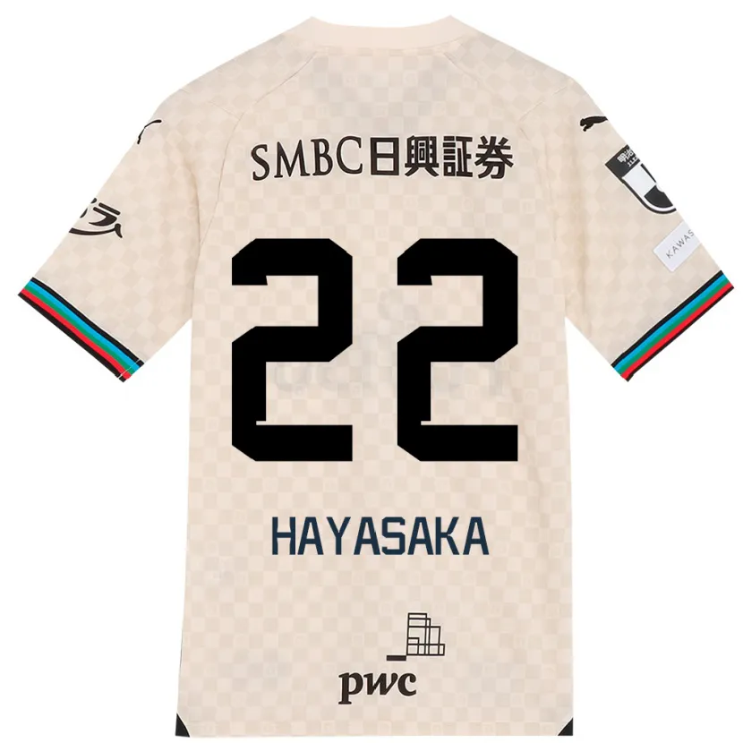 Danxen Herren Yuki Hayasaka #22 Weiß Grau Auswärtstrikot Trikot 2024/25 T-Shirt Schweiz