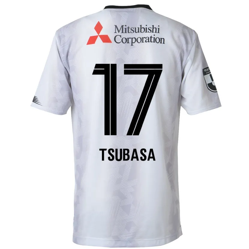 Danxen Herren Tsubasa Terayama #17 Weiß Schwarz Auswärtstrikot Trikot 2024/25 T-Shirt Schweiz