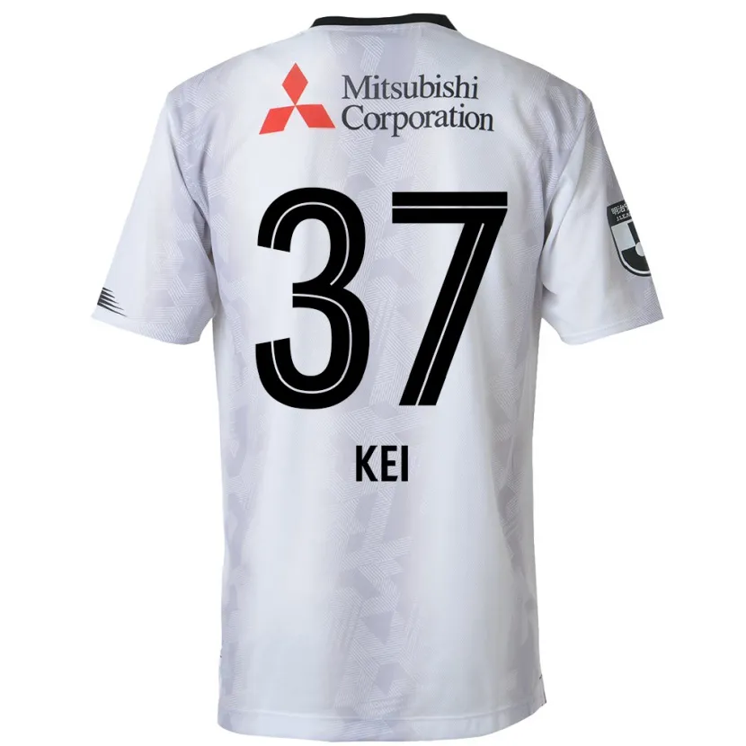 Danxen Herren Kei Koizumi #37 Weiß Schwarz Auswärtstrikot Trikot 2024/25 T-Shirt Schweiz