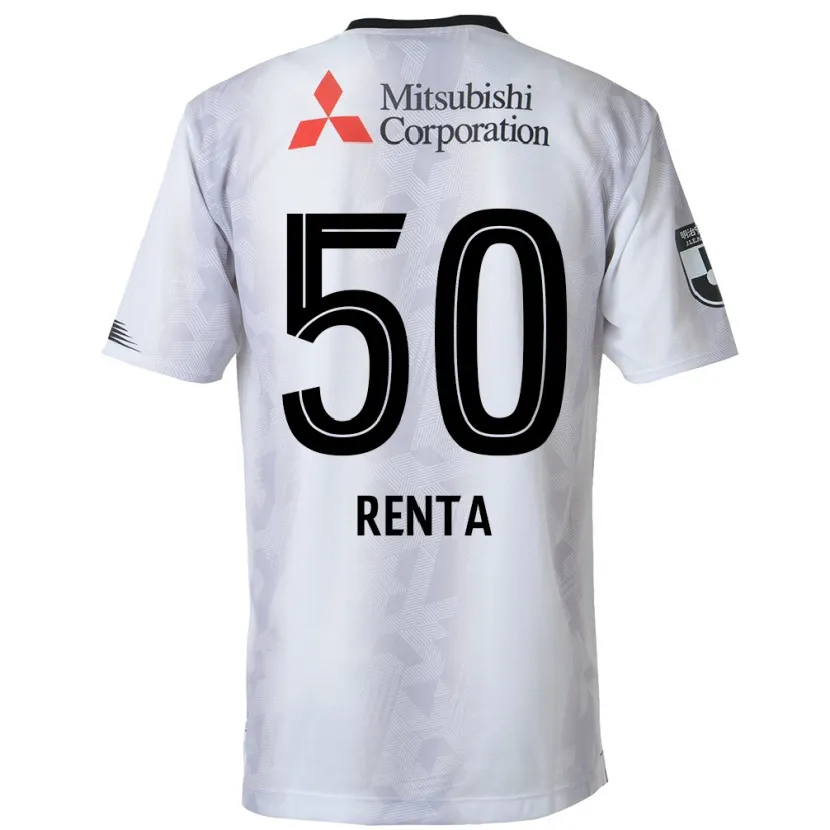 Danxen Herren Renta Higashi #50 Weiß Schwarz Auswärtstrikot Trikot 2024/25 T-Shirt Schweiz