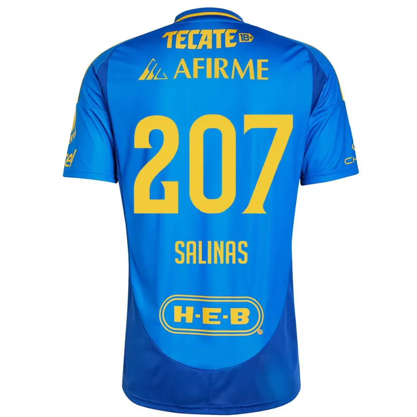 Danxen Herren Marcelo Salinas #207 Blau Gelb Auswärtstrikot Trikot 2024/25 T-Shirt Schweiz