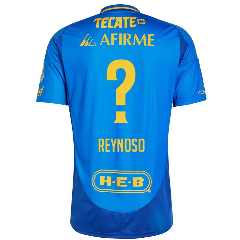 Danxen Herren Omar Reynoso #0 Blau Gelb Auswärtstrikot Trikot 2024/25 T-Shirt Schweiz