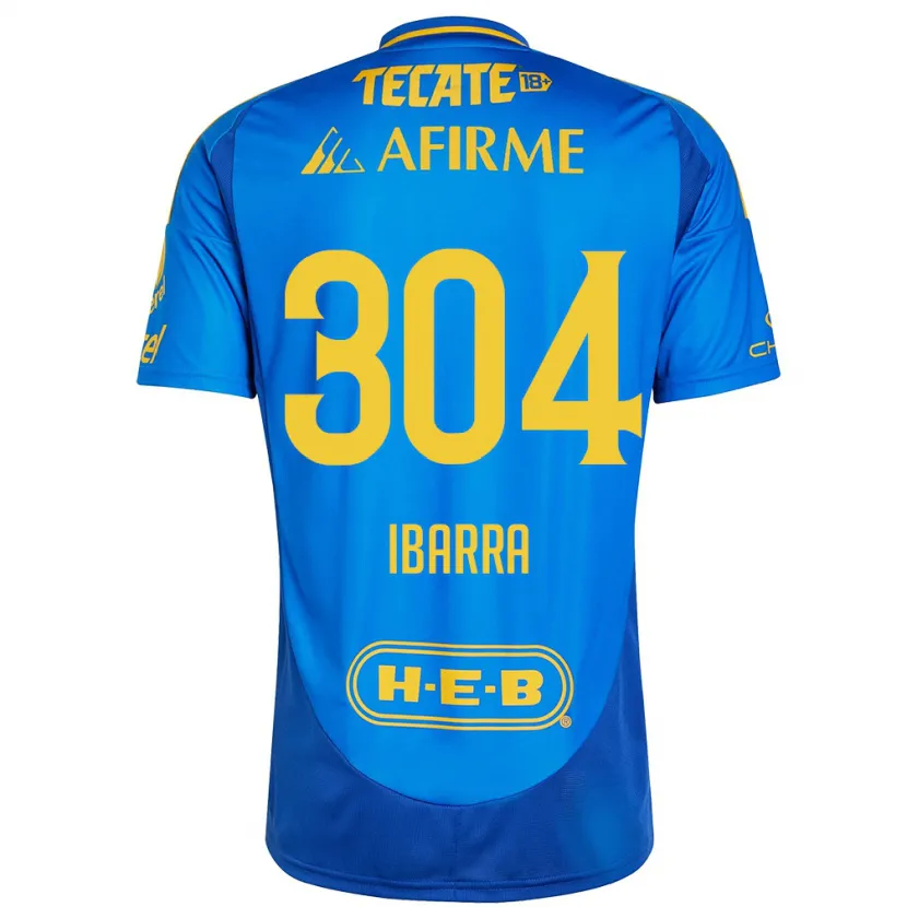 Danxen Herren Luis Ibarra #304 Blau Gelb Auswärtstrikot Trikot 2024/25 T-Shirt Schweiz