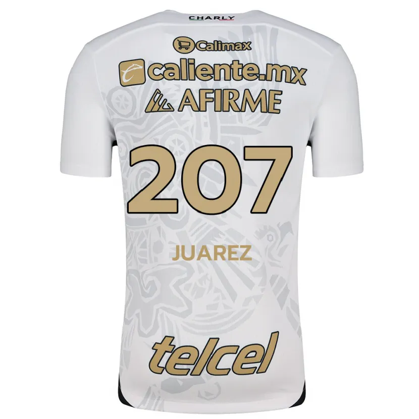 Danxen Herren José Juárez #207 Weiß Schwarz Auswärtstrikot Trikot 2024/25 T-Shirt Schweiz