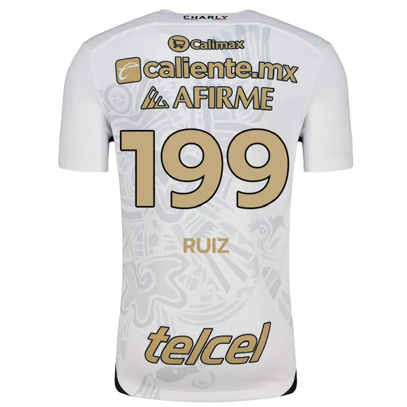 Danxen Herren Emilio Ruiz #199 Weiß Schwarz Auswärtstrikot Trikot 2024/25 T-Shirt Schweiz