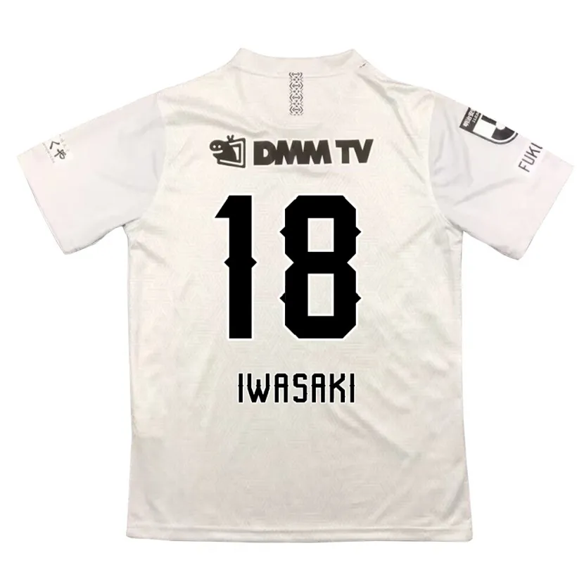 Danxen Herren Yuto Iwasaki #18 Grauschwarz Auswärtstrikot Trikot 2024/25 T-Shirt Schweiz