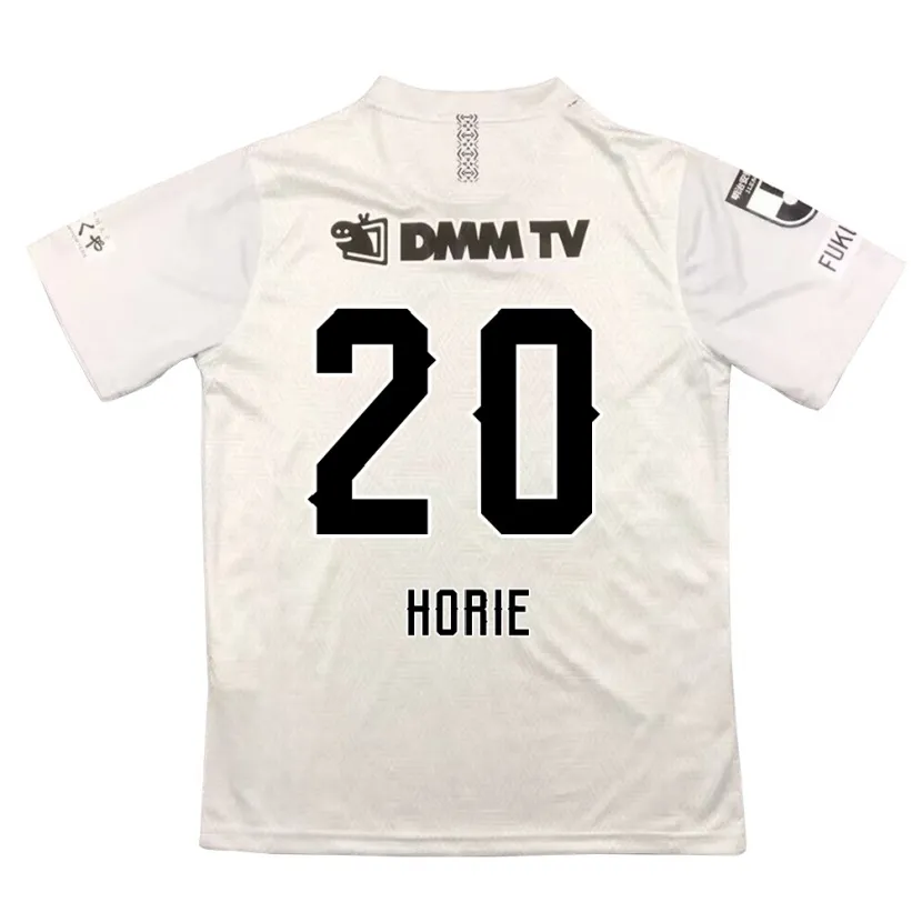 Danxen Herren Hibiki Horie #20 Grauschwarz Auswärtstrikot Trikot 2024/25 T-Shirt Schweiz