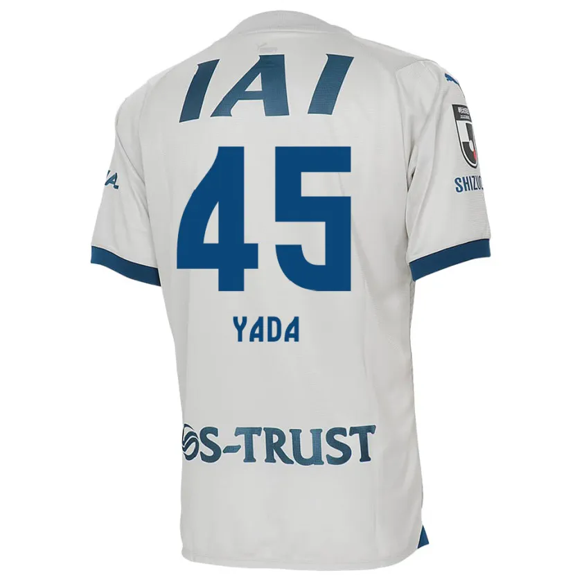 Danxen Herren Ryunosuke Yada #45 Weiß Blau Auswärtstrikot Trikot 2024/25 T-Shirt Schweiz