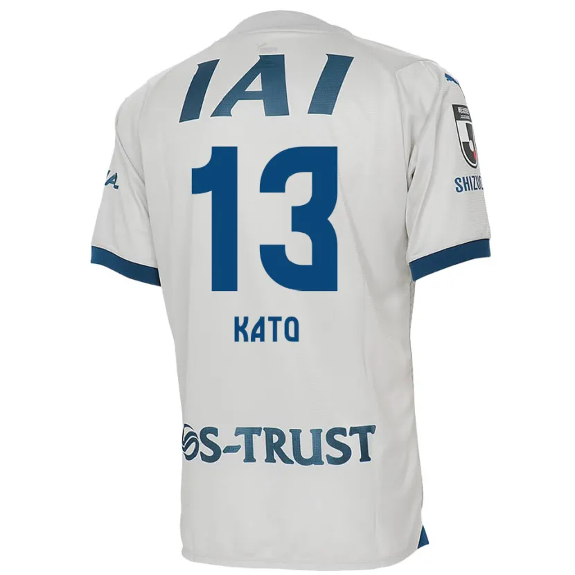 Danxen Herren Daiya Kato #13 Weiß Blau Auswärtstrikot Trikot 2024/25 T-Shirt Schweiz